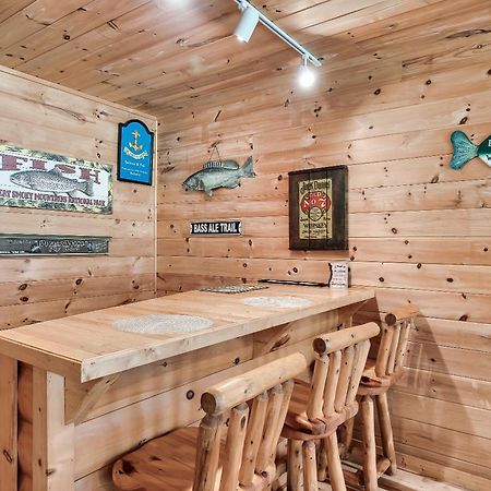 Willa Spectacular Mtns Views With Private Hot Tub With Pool Table And Private Pond Sevierville Zewnętrze zdjęcie