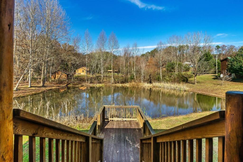 Willa Spectacular Mtns Views With Private Hot Tub With Pool Table And Private Pond Sevierville Zewnętrze zdjęcie